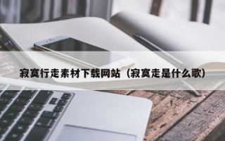 南安寂寞行走素材下载网站（寂寞走是什么歌）